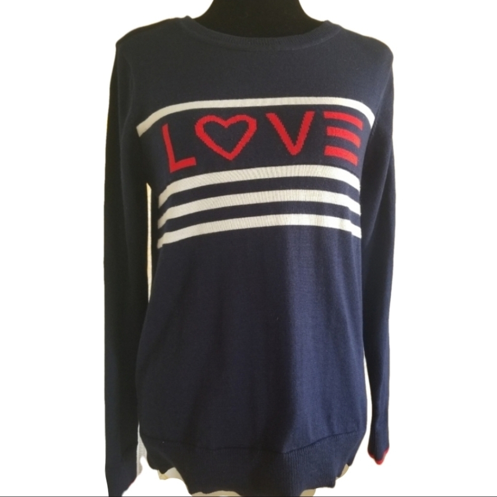 EV1 / Love Crew Neck Sweater